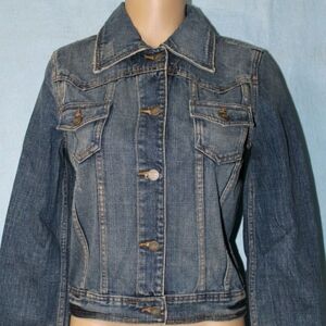 Denim Jacket Large Lg